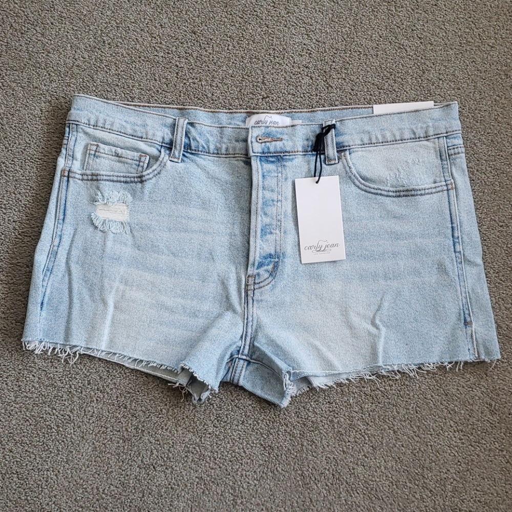 Carly Jean Los Angeles Clementine Denim Short XL
